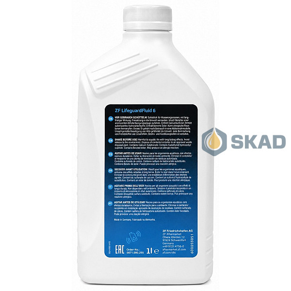 ZF Lifeguard Fluid 6, 1л S671.090.255
