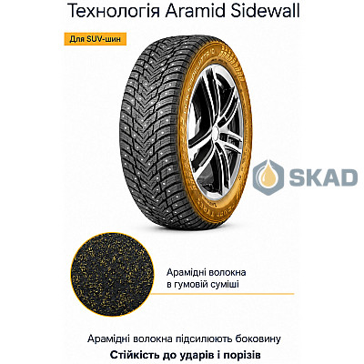 Зимние шины Nokian Hakkapeliitta 10 SUV 225/55 R18 102T XL (ШИП) TS32486