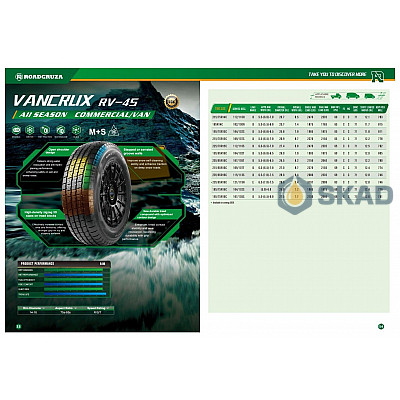 Всесезонні шини Roadcruza VanCrux RV-4S 215/65 R16C 109/107T rdk849332