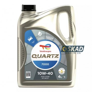 Моторное масло Total Quartz 7000 10W-40, 4 л. 214107