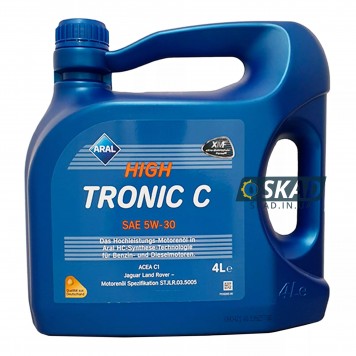 Моторное масло Aral HighTronic C 5W-30, 4 л. 15563C