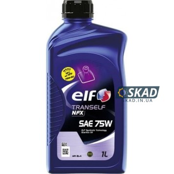 Трансмиссионное масло Elf Tranself NFX 75W, 1 л. 223519