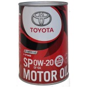 Toyota Synthetic Motor Oil SP/GF6A, 0W-20 (Japan), 1л.