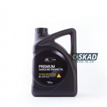 Моторное масло Mobis Hyundai/KIA Premium Extra 5W-20, 4 л. 05100-00421