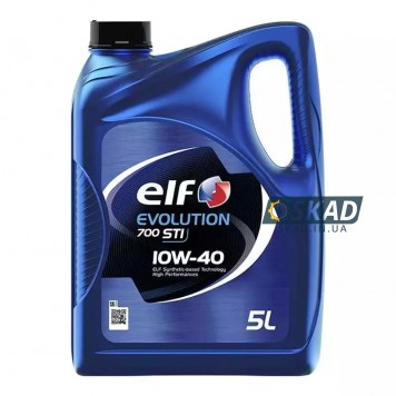 Моторное масло Elf Evolution 700 STI 10W-40, SN/CF, 5 л. 214124