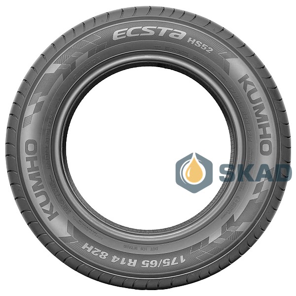 Summer tires Kumho Ecsta HS52 175/65 R14 82H kum1153