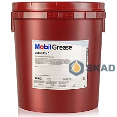 Высокотемпературная пластичная смазка Mobil Unirex N3, 18кг