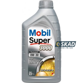 Моторное масло Mobil Super 3000 Formula V 0W-30, 1л 156203