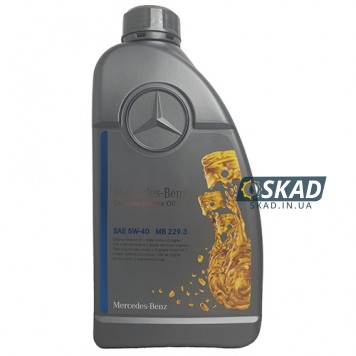 Моторное масло Mercedes-Benz Genuine Engine Oil 5W-40, 1 л. A000989200711FAED