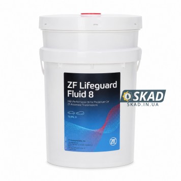 Трансмиссионное масло ZF Lifeguard Fluid 8, 20 л. S671.090.311