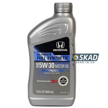 Моторное масло Honda FULL SYNTHETIC 5W-30, 946 мл. 08798-9139