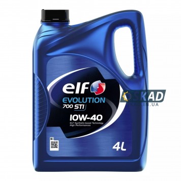 Моторное масло Elf Evolution 700 STI 10W-40, SN/CF, 4 л. 214120