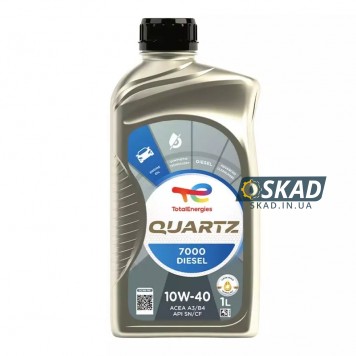 Моторна олива Total Quartz 7000 Diesel 10W-40, 1 л. 214111