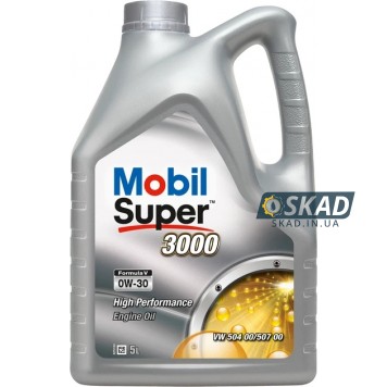 Mobil Super 3000 Formula V 0W-30, 5л 156204