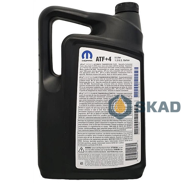 Mopar ATF+ 4 , 5L 68218058AC