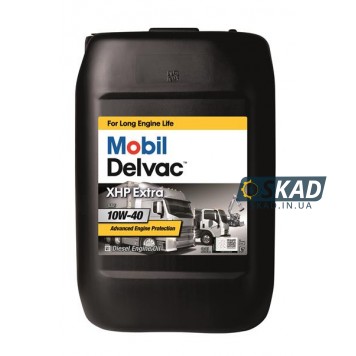 Моторное масло Mobil Delvac XHP Extra 10W-40 20л 121737