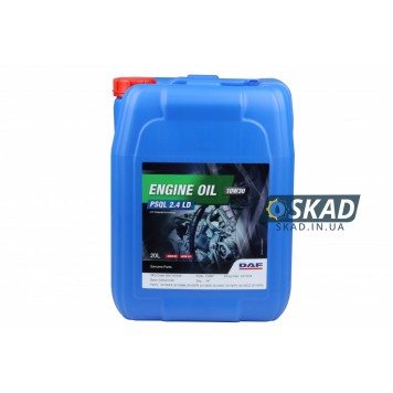 Моторна олива DAF PSQL 2.4 LD 10W-30, 20 л. 30106