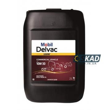 Моторное масло Mobil Delvac Legend Commercial Vehicle 10W-30 20 л. 157434